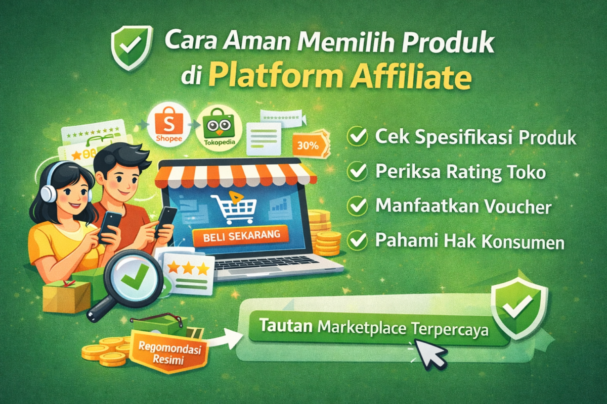 Cara Aman Memilih Produk di Platform Affiliate