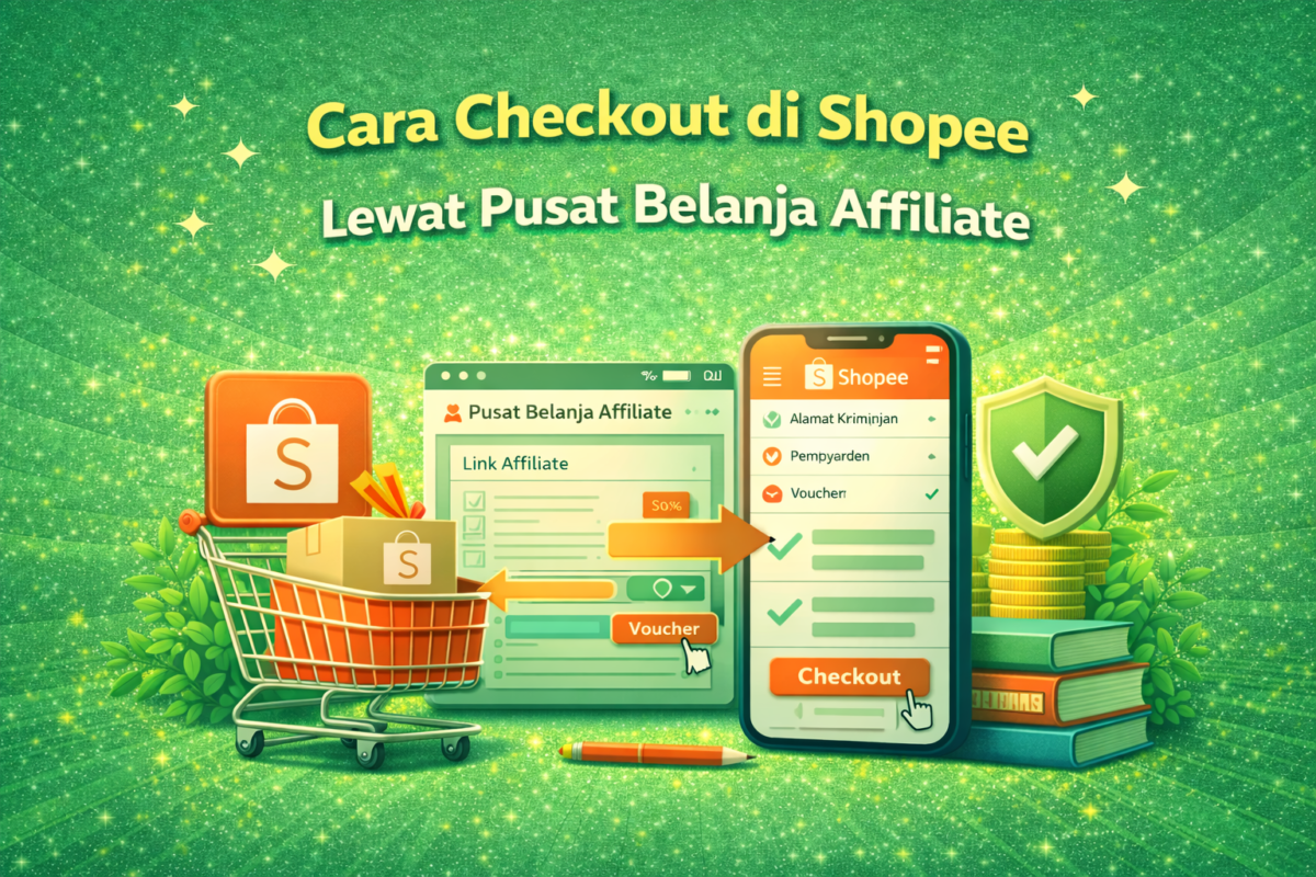 Cara Checkout di Shopee Lewat Pusat Belanja Affiliate
