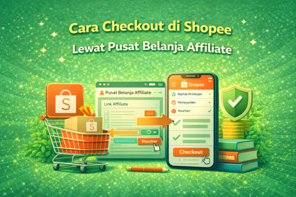 Cara Checkout di Shopee Lewat Pusat Belanja Affiliate