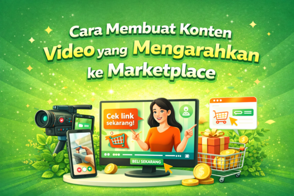 Cara Membuat Konten Video yang Mengarahkan ke Marketplace