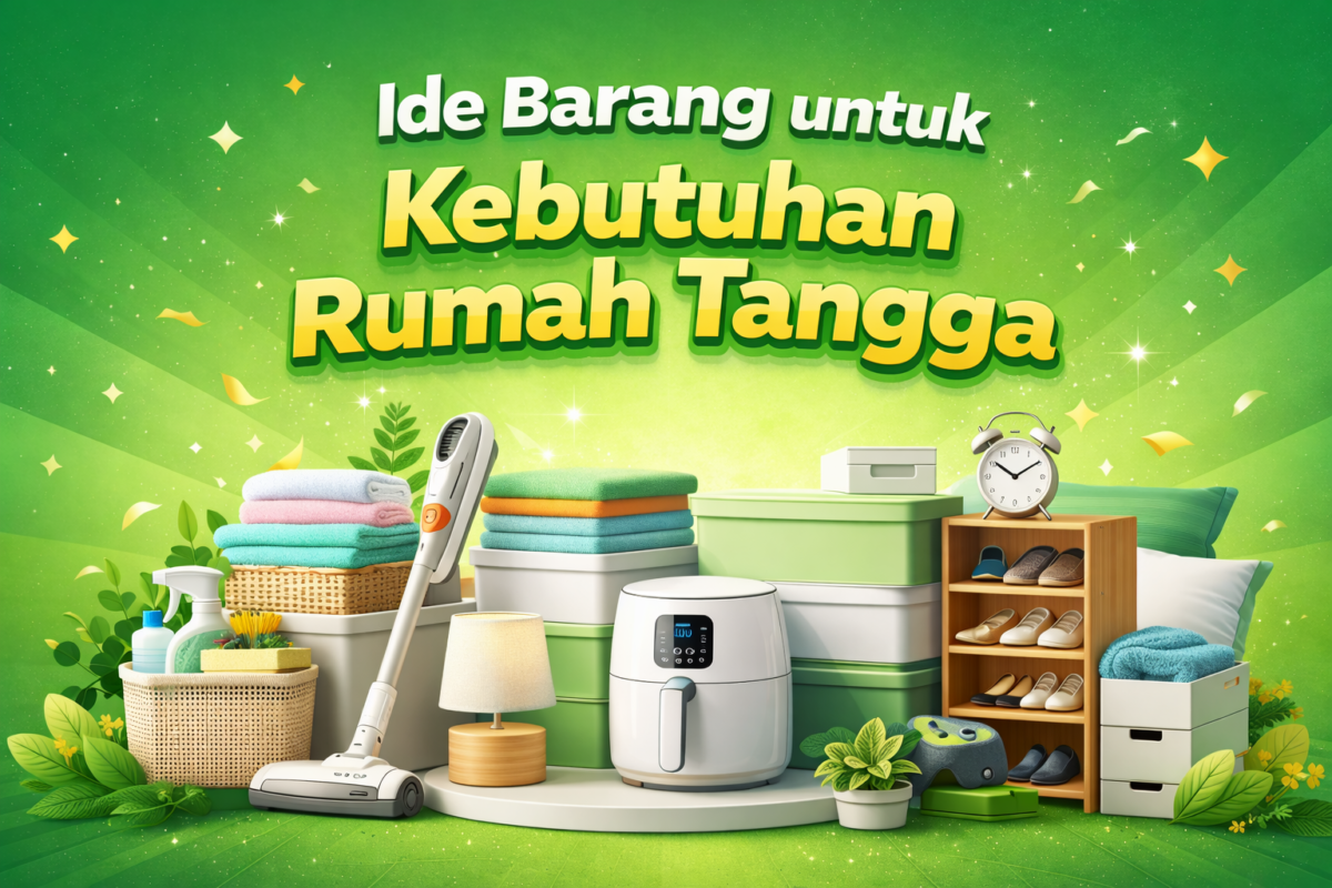 Ide Barang untuk Kebutuhan Rumah Tangga
