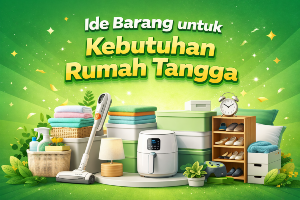 Ide Barang untuk Kebutuhan Rumah Tangga