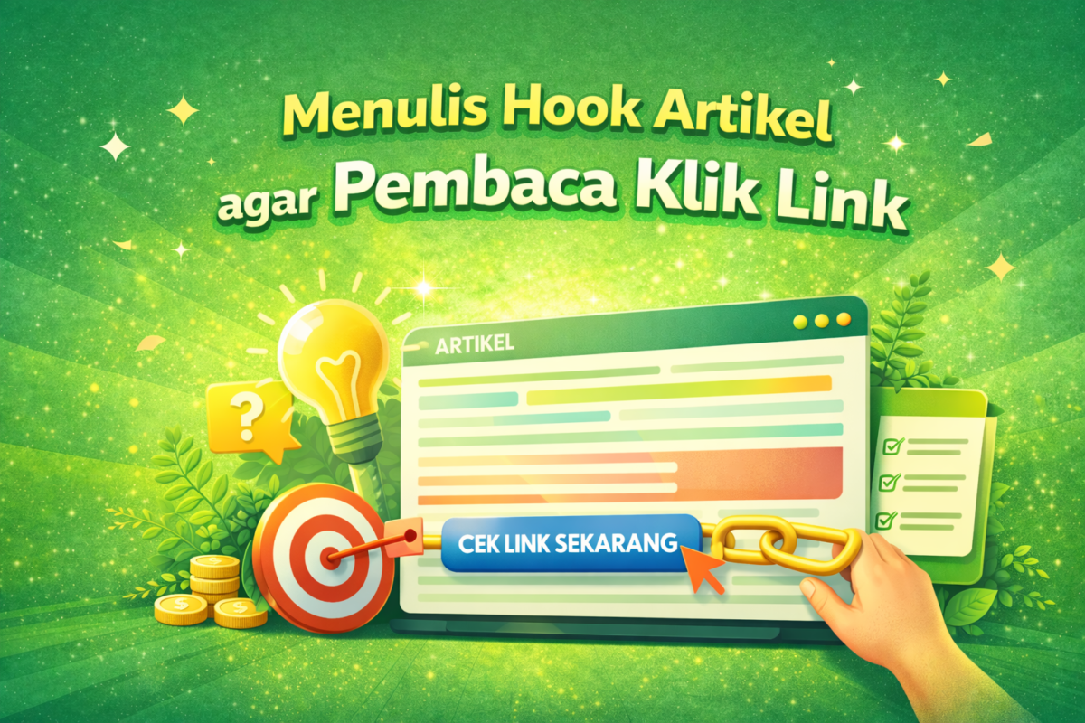 Menulis Hook Artikel agar Pembaca Klik Link