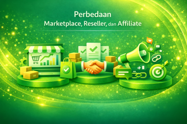 Perbedaan Marketplace, Reseller, dan Affiliate