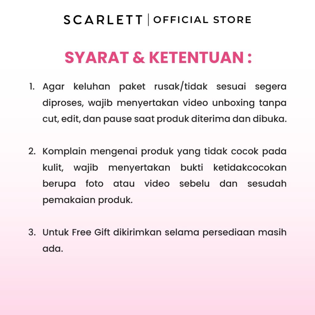 Scarlett Parfum Original | Wangi Segar & Feminin - Gambar 2