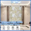 Wallpaper Dinding Motif Vinyl Marble Foam