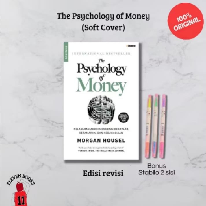 Eleven Books Buku Terjemahan The Psychology of Money (Edisi Revisi)