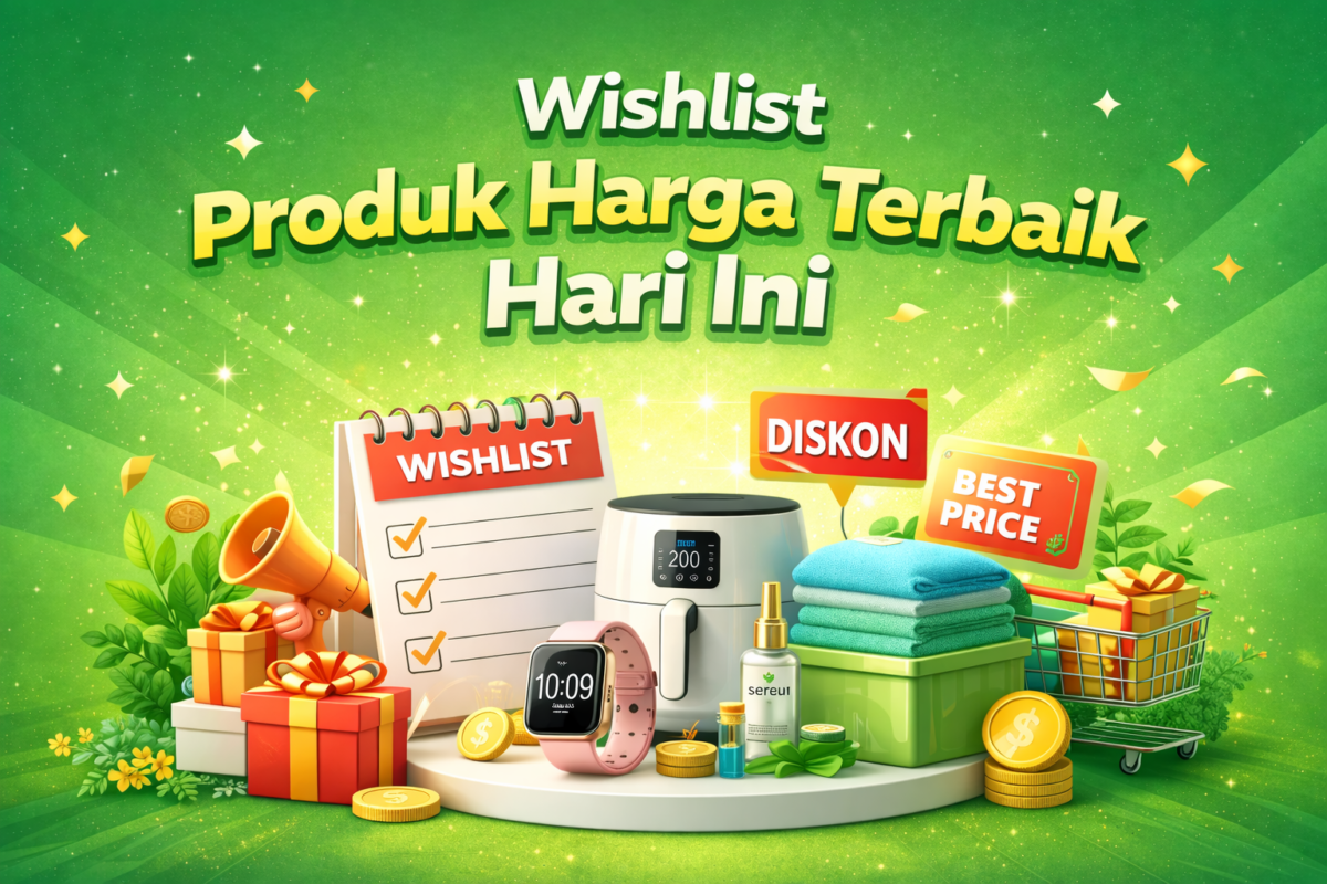 Wishlist Produk Harga Terbaik Hari Ini